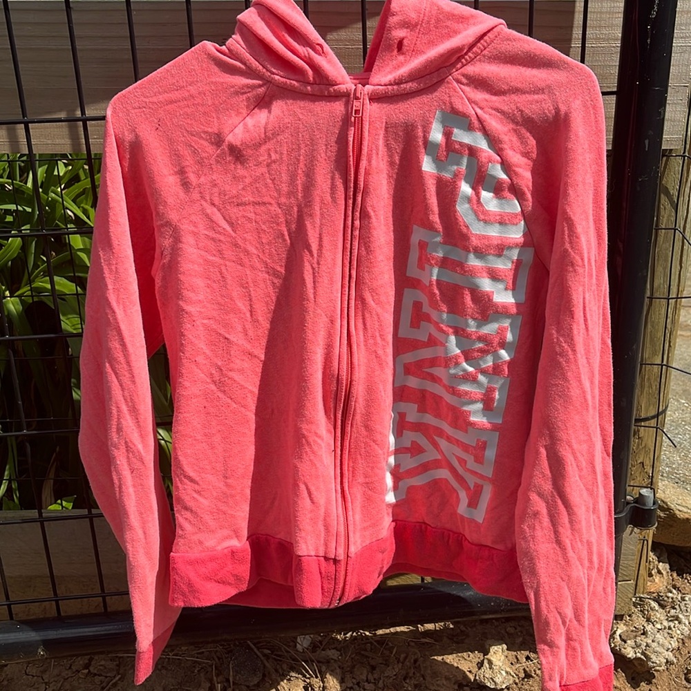 pink jacket